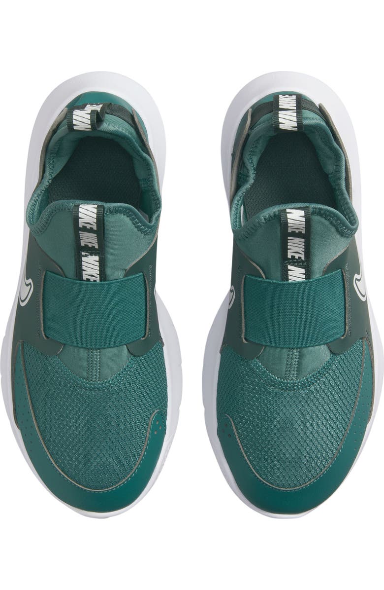 Nike Flex Runner 3 Slip-On Shoe, Alternate, color, Bicoastal/ White/ Green