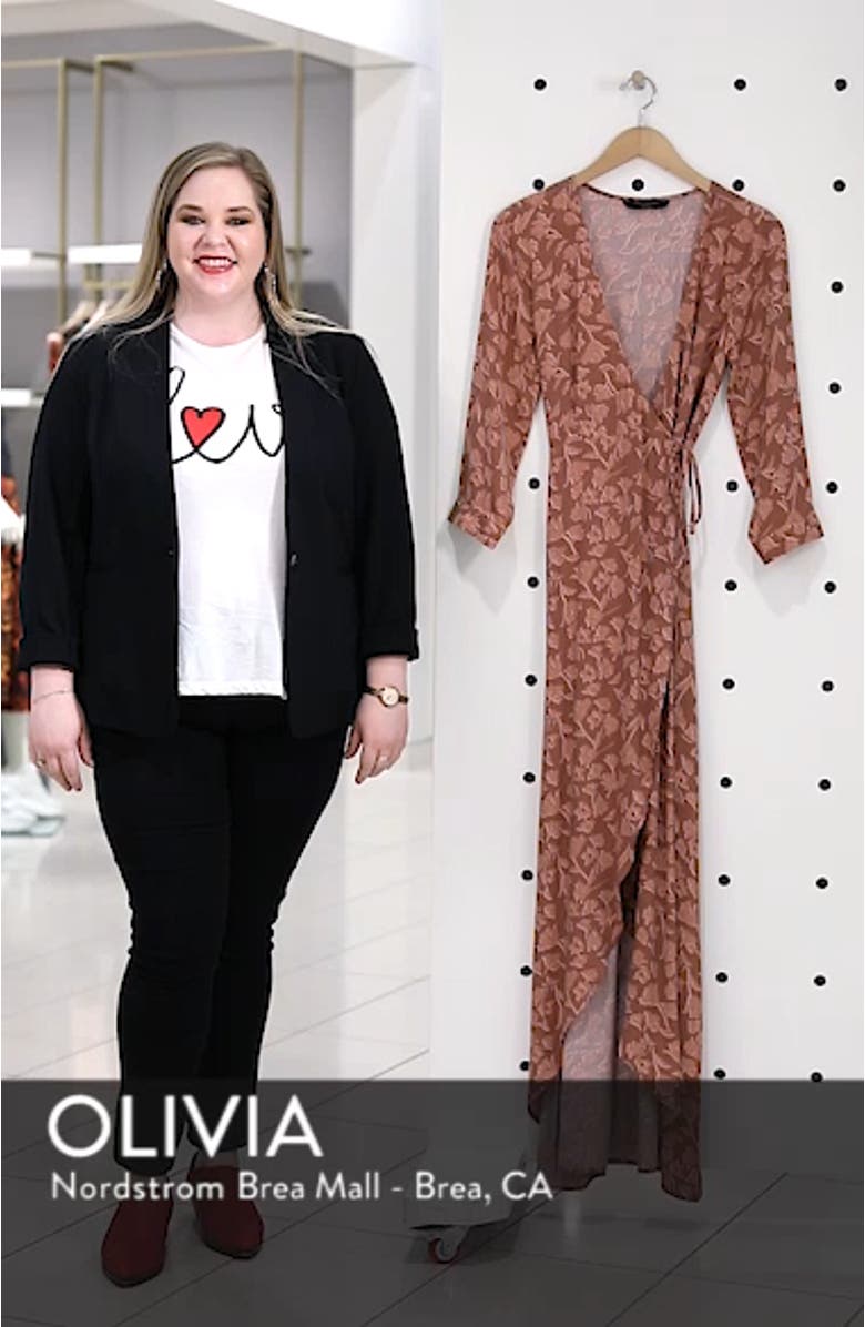 Monica Wrap Dress, sales video thumbnail