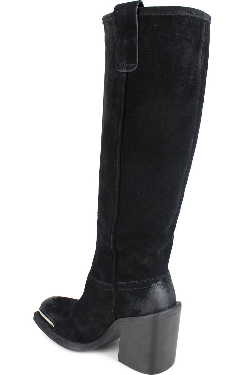 ZIGI Joshana Knee High Boot, Alternate, color, Black Suede