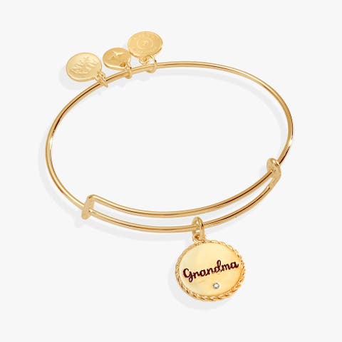 Grandma Charm Bangle Bracelet