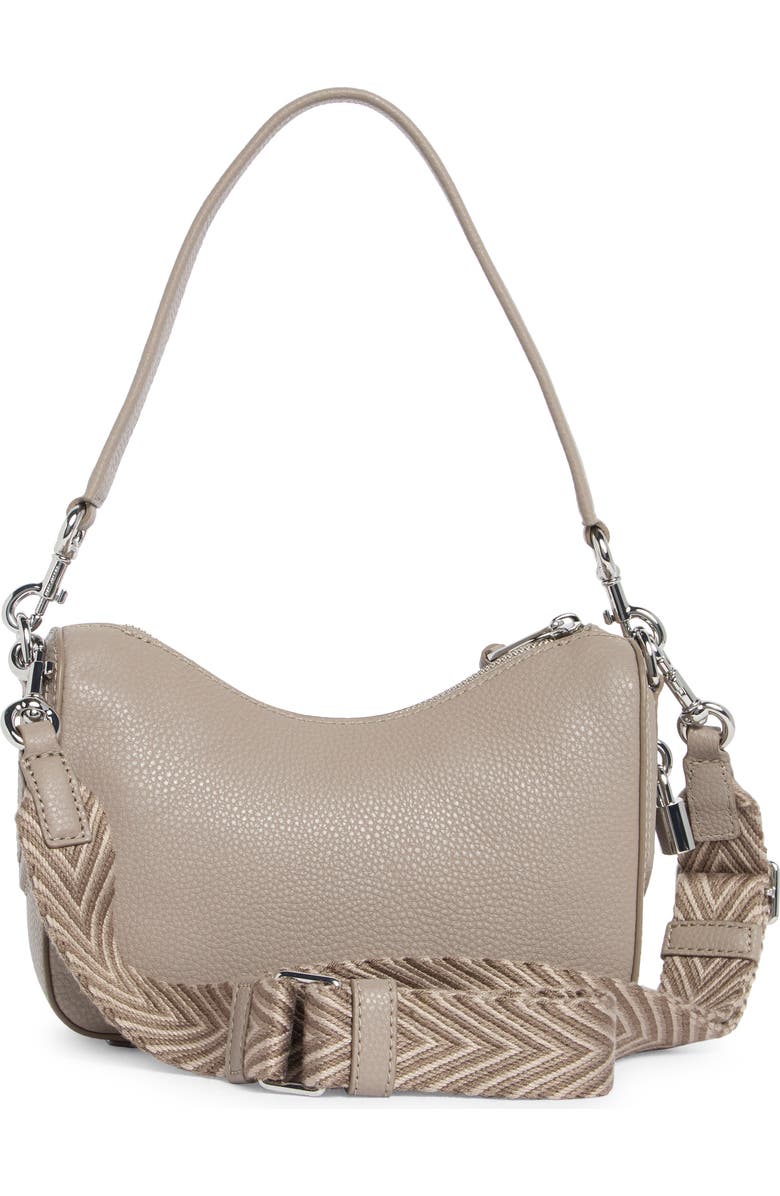 Marc Jacobs Webbing Small Convertible Shoulder Bag, Alternate, color, Concrete