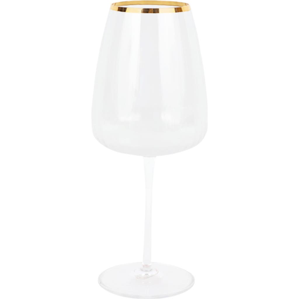 Vietri Francesca Water Glass In Transparent