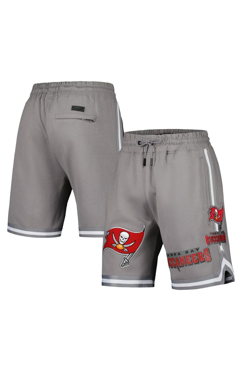PRO STANDARD Men's Pro Standard Gray Tampa Bay Buccaneers Classic Chenille Shorts, Main, color, Gray