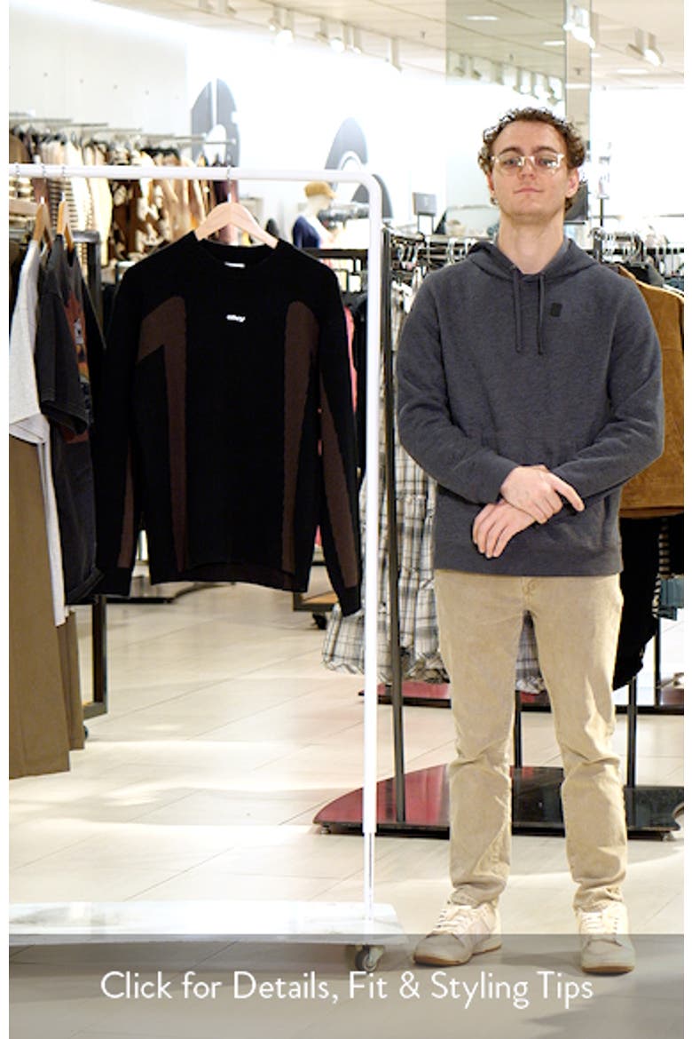 Brann Crewneck Cotton Blend Sweater video
