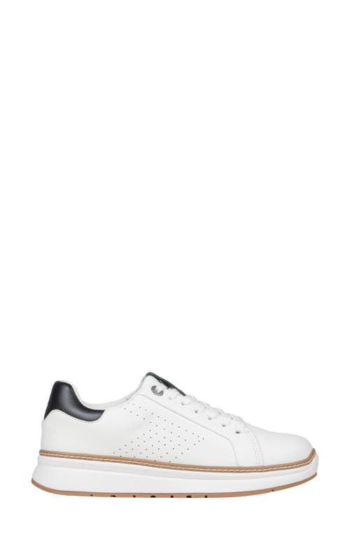 Billy Footwear Comfort Luxe Zip Around Sneaker In White