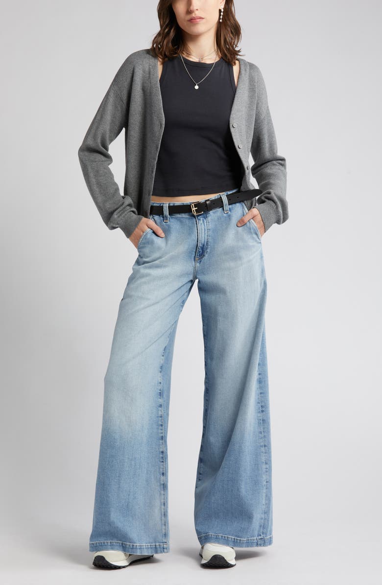 Treasure & Bond V-Neck Cardigan, Main, color, 