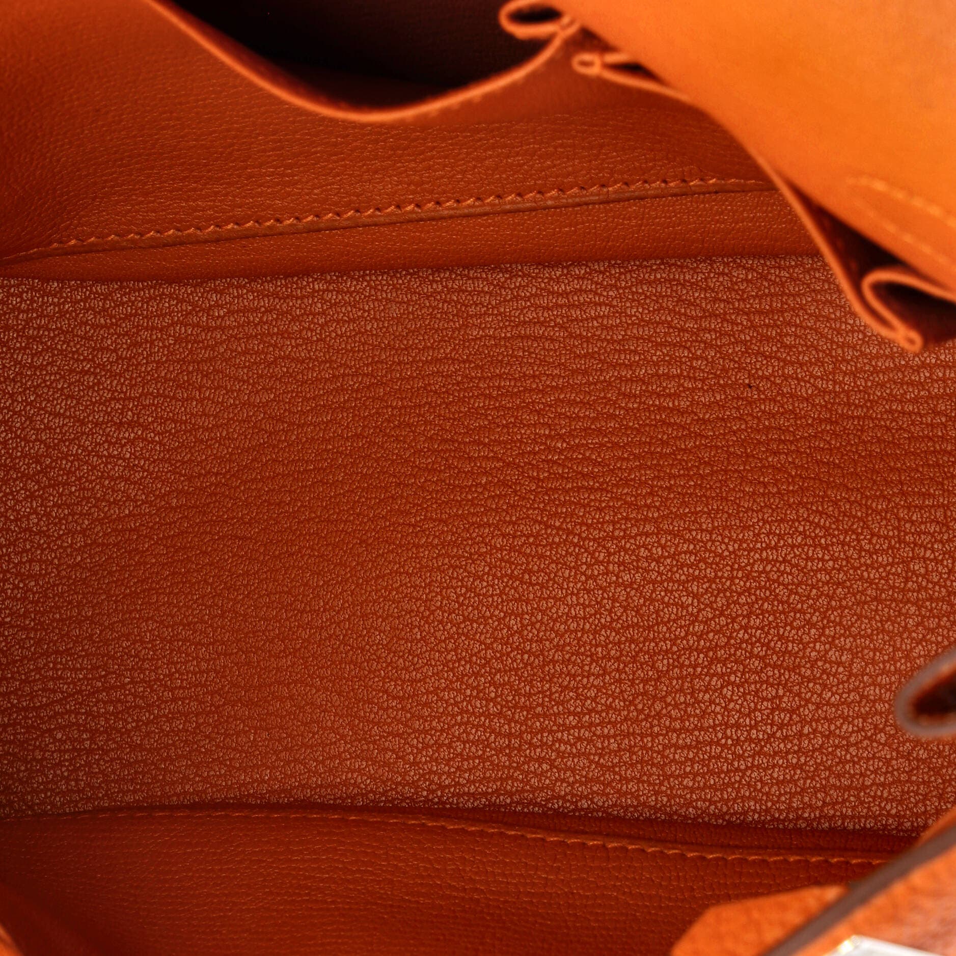 Pre-Owned Hermes Jypsiere Bag Clemence 28, Alternate, color, Orange H