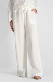 French Connection Cooper Wide Leg Drawstring Pants