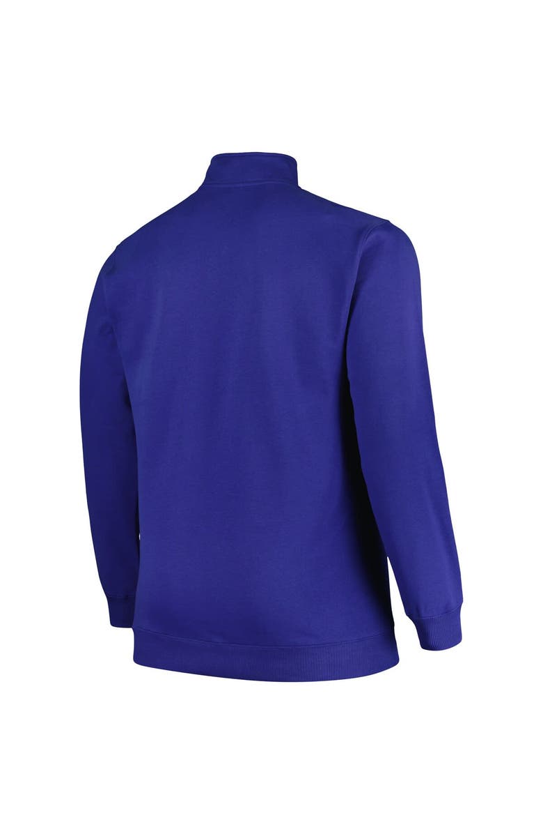 PROFILE Men's Profile Royal Buffalo Bills Big & Tall Fleece Quarter-Zip Jacket, Alternate, color, Royal