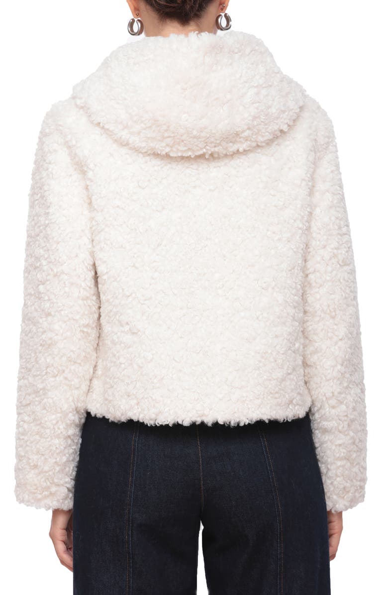 Avec Les Filles Faux Fur Hooded Jacket, Alternate, color, 