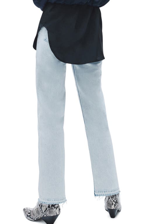 Rag & Bone Harlow Mid-rise Straight Jeans In Raquel