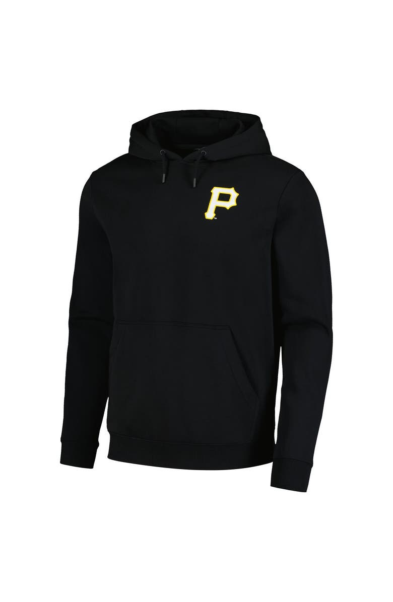 LEVELWEAR Men's Levelwear Black Pittsburgh Pirates Podium Vintage Pullover Hoodie, Alternate, color, Black