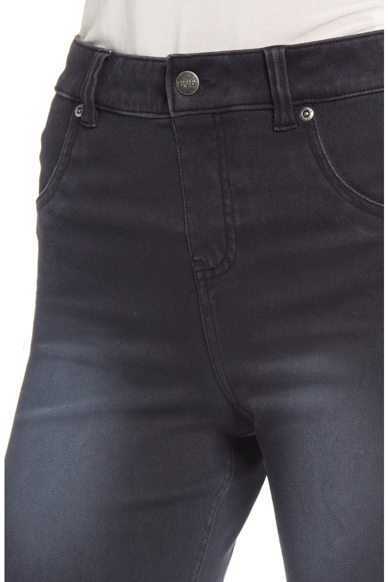 AZ Ultrasoft Denim Leggings, Alternate, color, FADED BLACK WASH