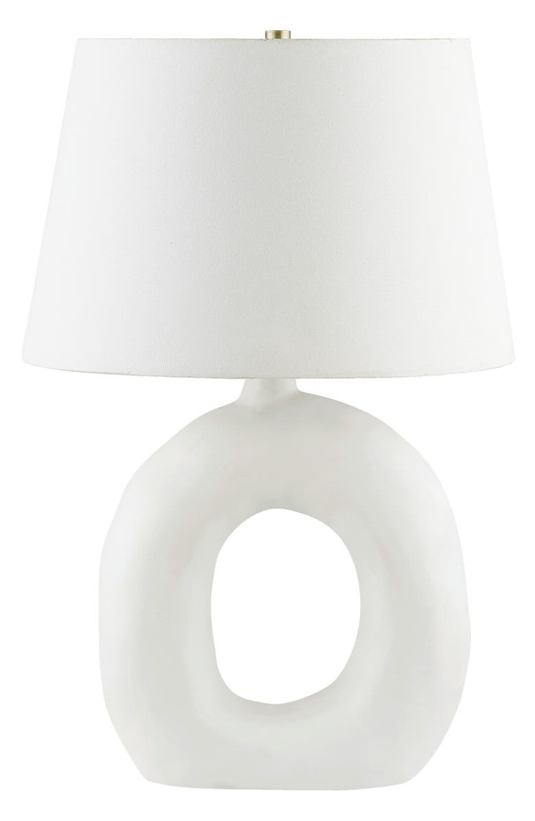Renwil Kalahari Ceramic Table Lamp, Alternate, color, Matte Off-White