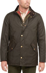 Barbour Prestbury Waxed Cotton Rain Coat