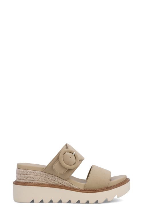 Mia Orla Platform Wedge Sandal In Sand