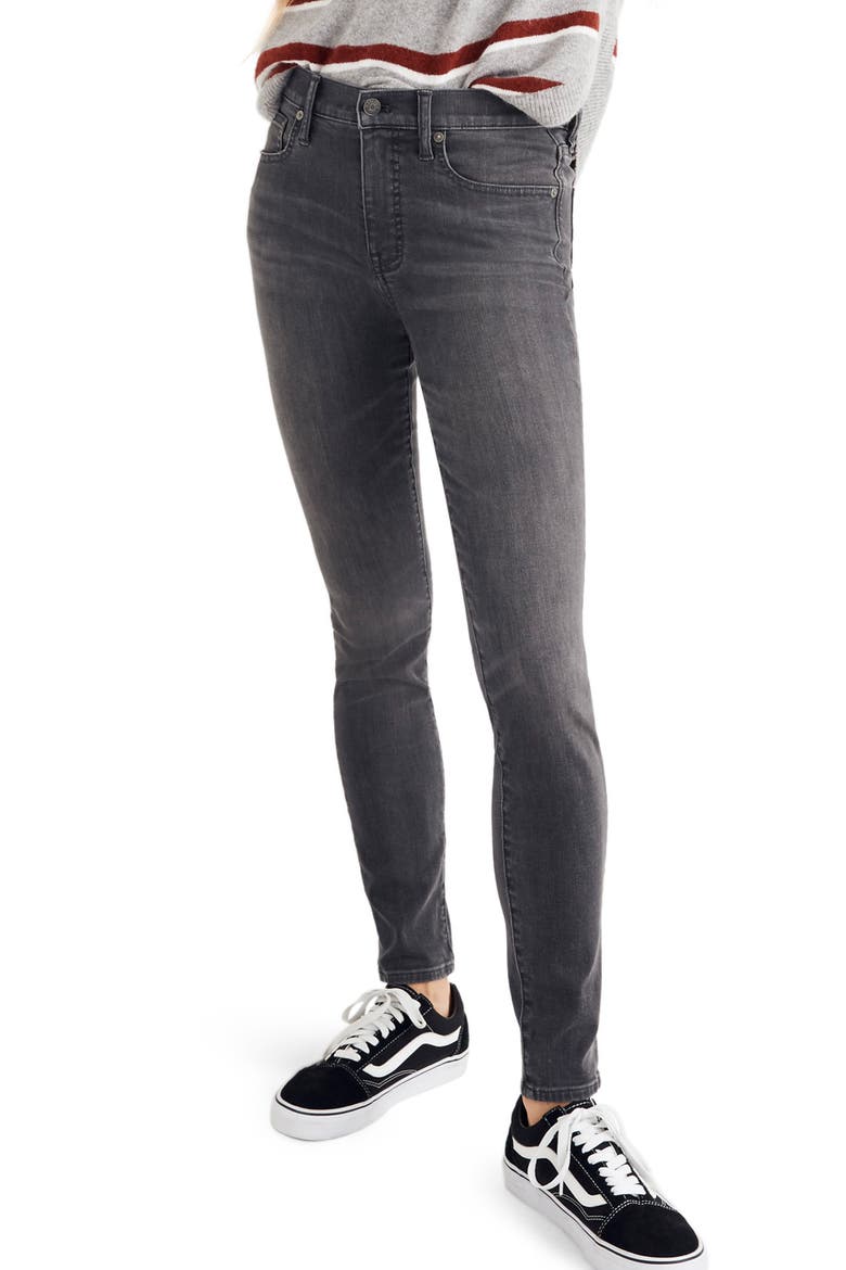 9-Inch High Waist Skinny Jeans, Main, color, COLTRANE