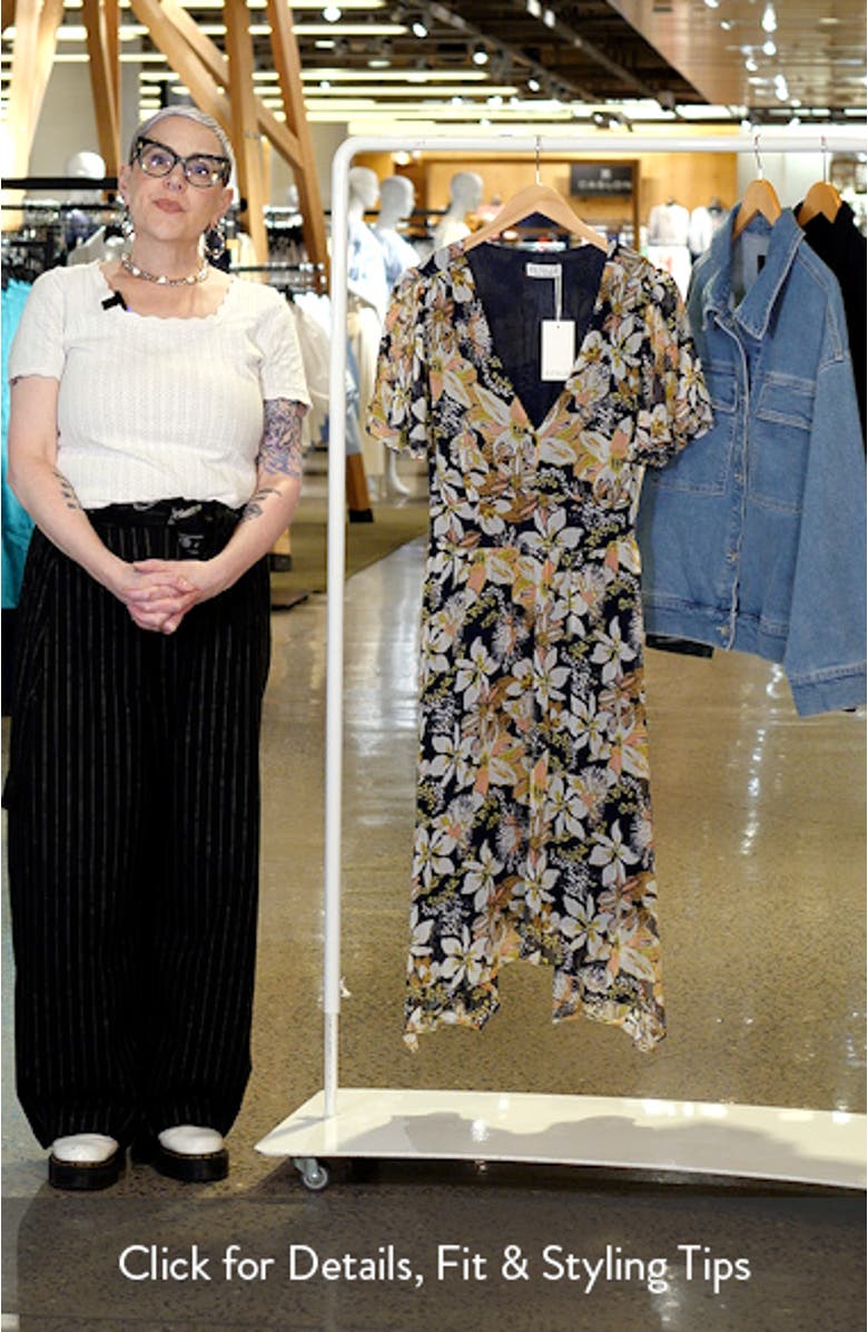 Wilsons Flutter Sleeve Cocktail Dress, sales video thumbnail