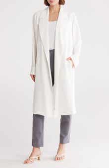 Eileen Fisher Silk Trench Coat