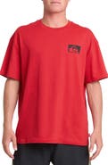 Quiksilver YG Impaired Embroidered Cotton Graphic T-Shirt
