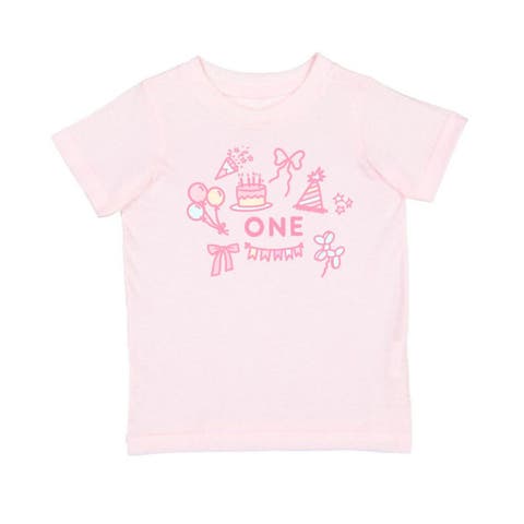 1st Birthday Icon Short Sleeve T-Shirt (Baby)