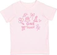 Sweet Wink 1st Birthday Icon Short Sleeve T-Shirt