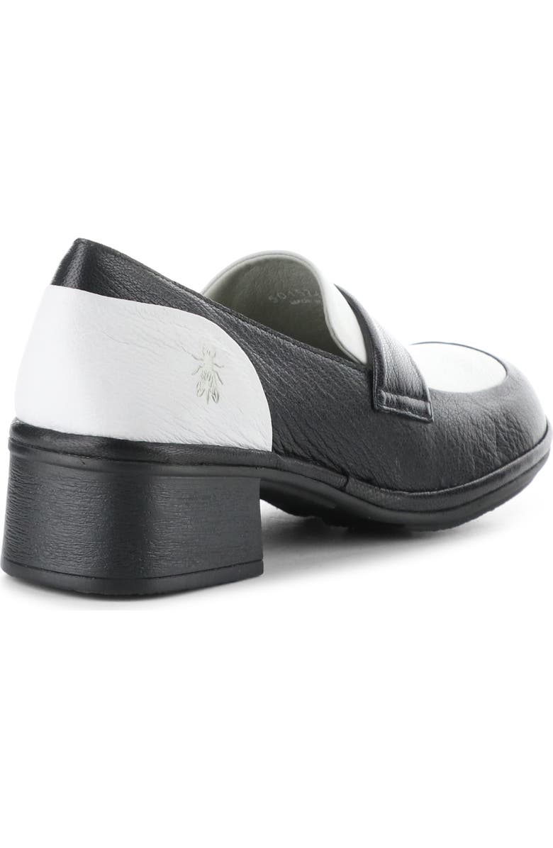 Fly London Elam Block Heel Loafer, Alternate, color,