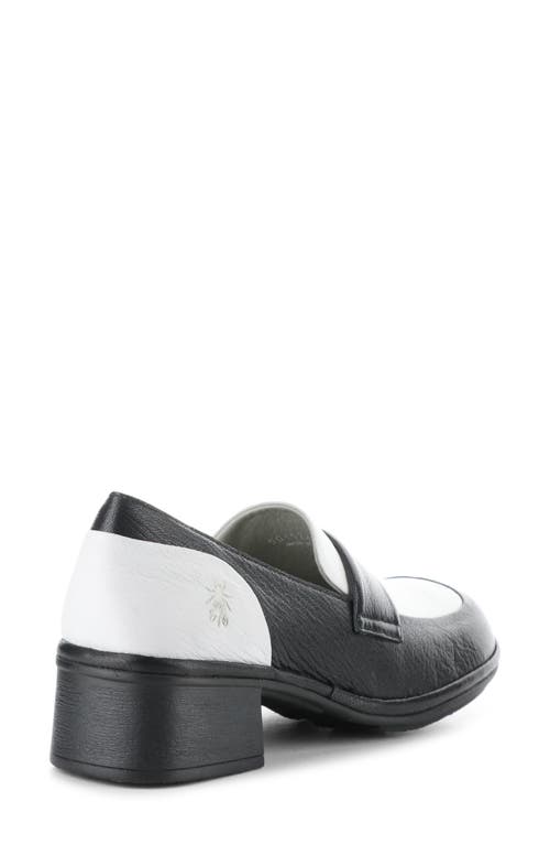Fly London Elam Block Heel Loafer