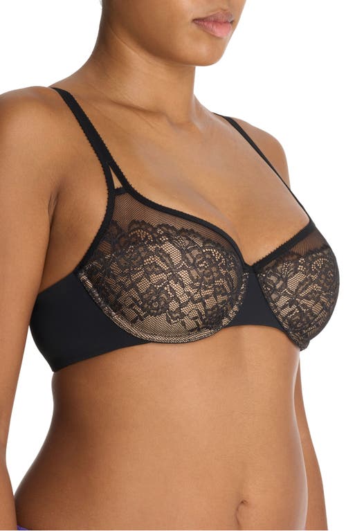 Natori Graceful Underwire Balconette Bra In Black