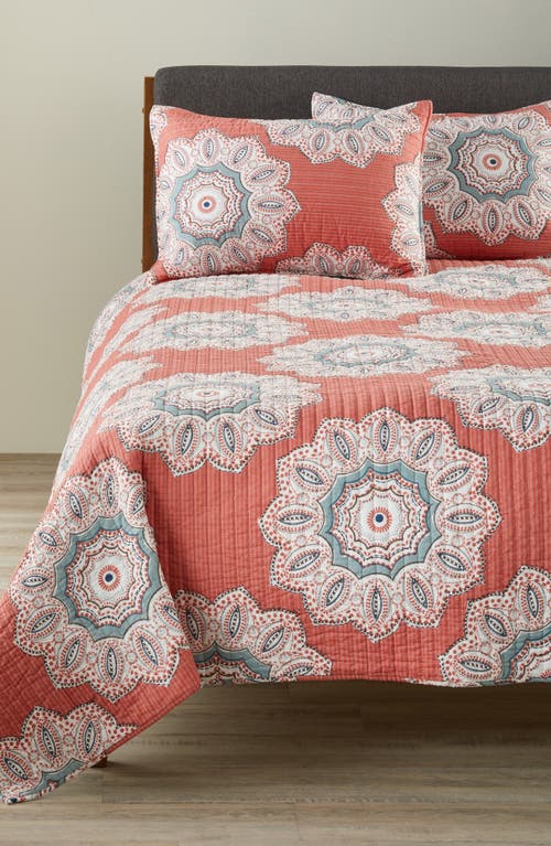 Levtex Aubrie Reversible Quilt In Orange