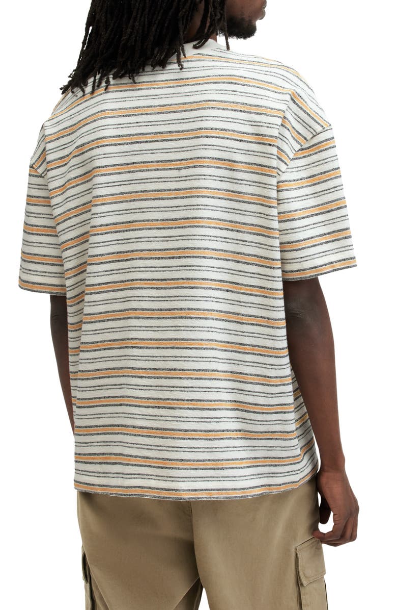 AllSaints Stanton Stripe T-Shirt, Alternate, color,