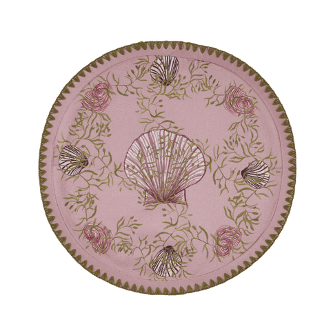 Round Placemats Mussels from Brussels - Set of 6