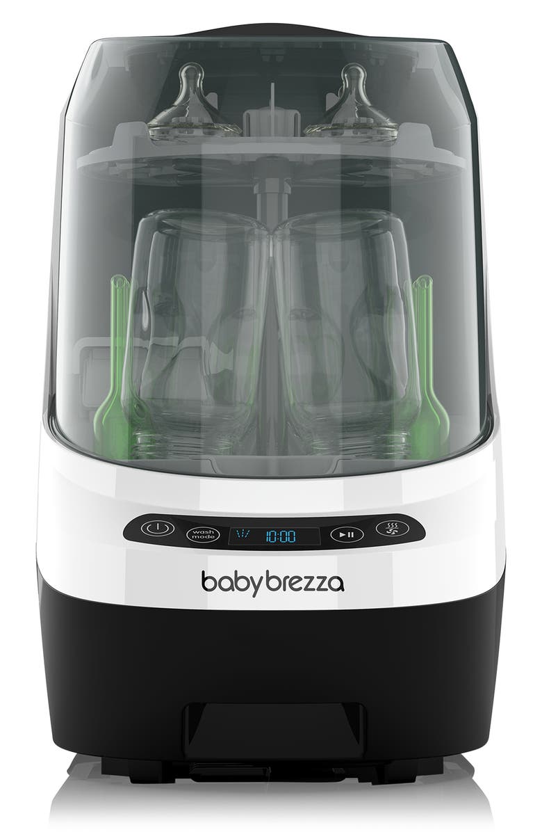 BABY BREZZA Bottle Washer Pro<sup>®</sup>, Main, color, White/ Black