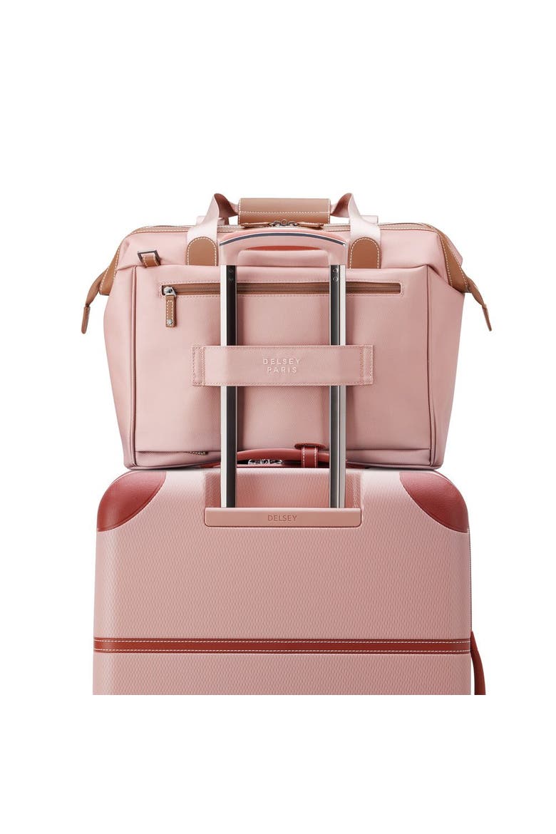 Chatelet Air 2.0 2 Piece Set Weekender Duffle & 21" Carry On Spinner Luggage, Alternate, color, Pink