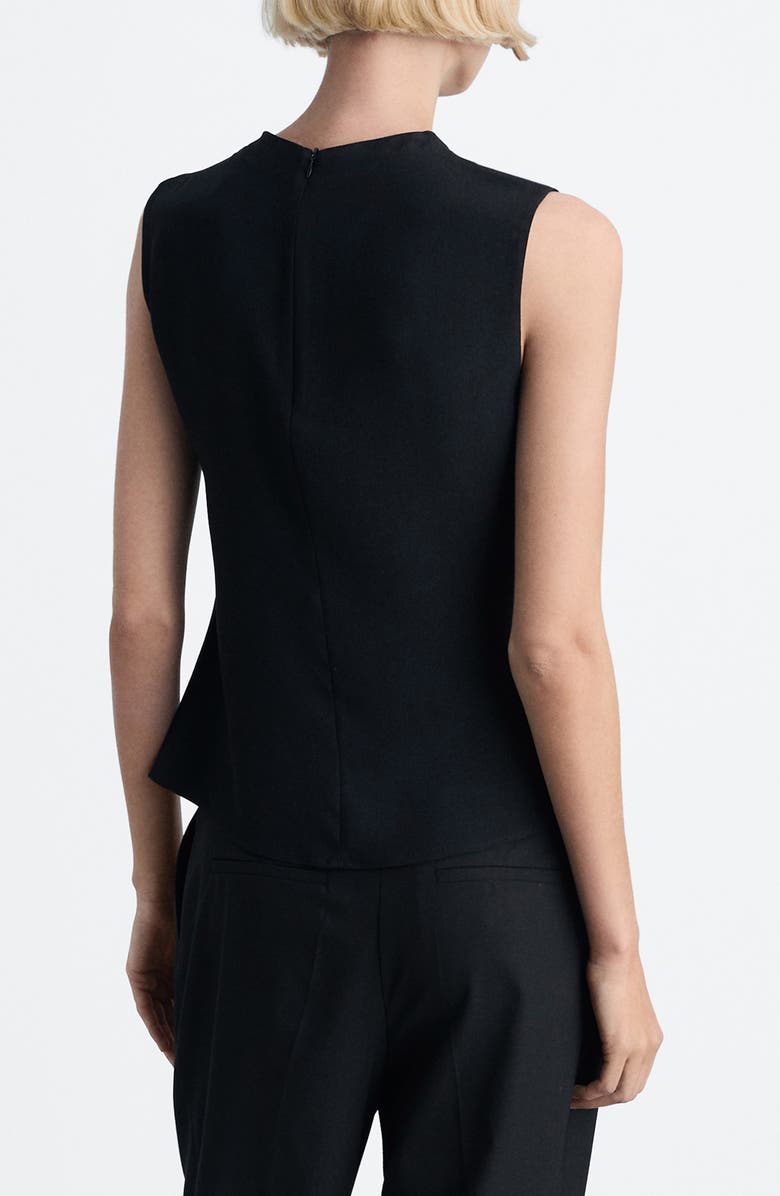 MANGO Area Drape Sleeveless Top, Alternate, color, 