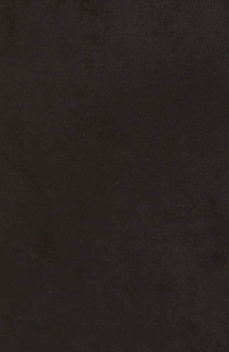 4SI3NNA Lace-Up Faux Suede Miniskirt, Alternate, color, 