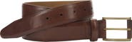 Johnston & Murphy Smooth Leather Belt