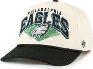 '47 Men's '47 Cream Philadelphia Eagles Pomona Rope Hitch Adjustable Hat