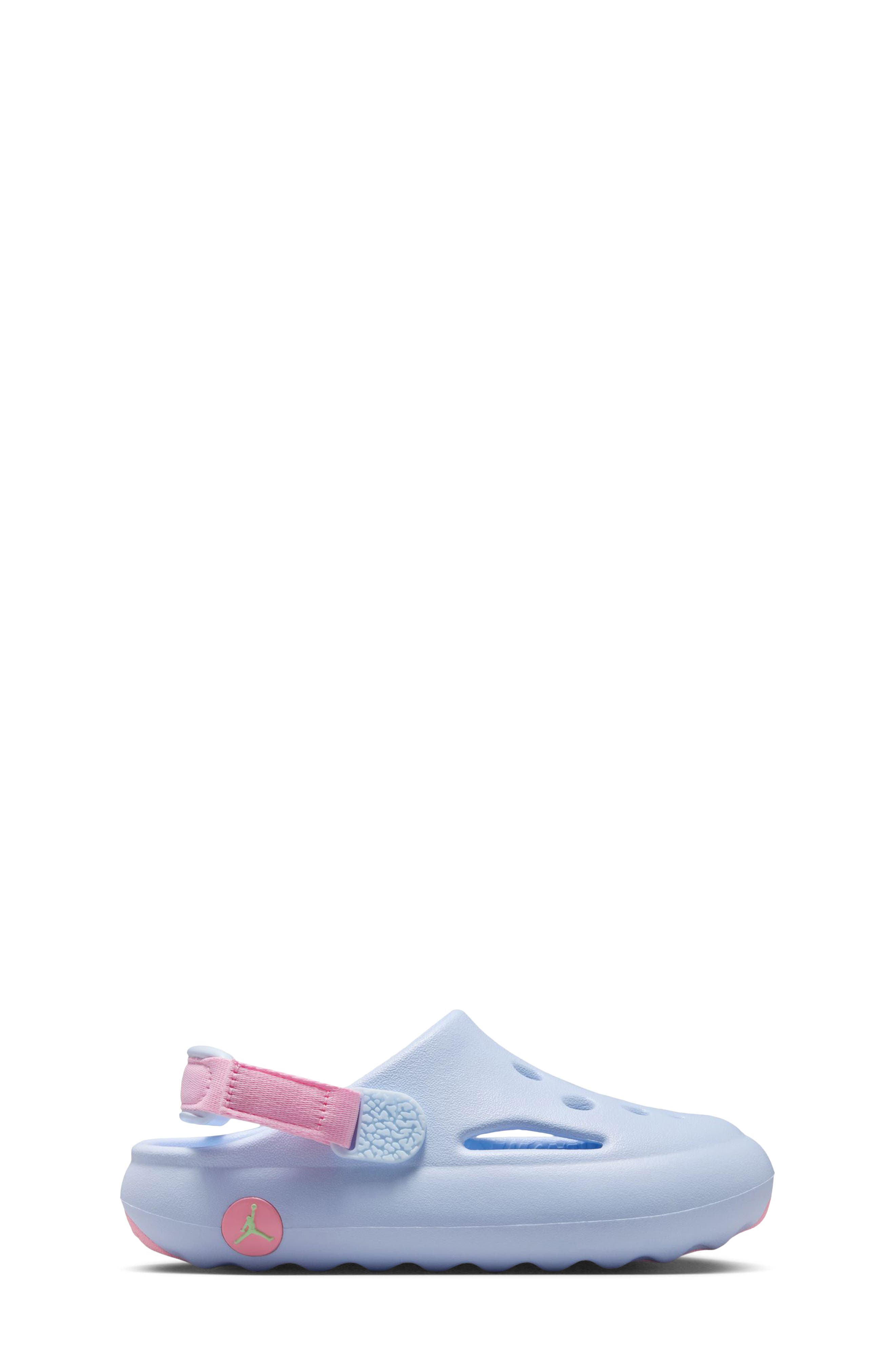Jordan Kids' Hydrip Foam Clog, Alternate, color, Half Blue/ Green/ Soft Pink