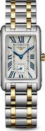Longines DolceVita Tank Two-Tone Bracelet Watch, 23.3mm x 37mm