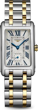 Longines DolceVita Tank Two-Tone Bracelet Watch, 23.3mm x 37mm