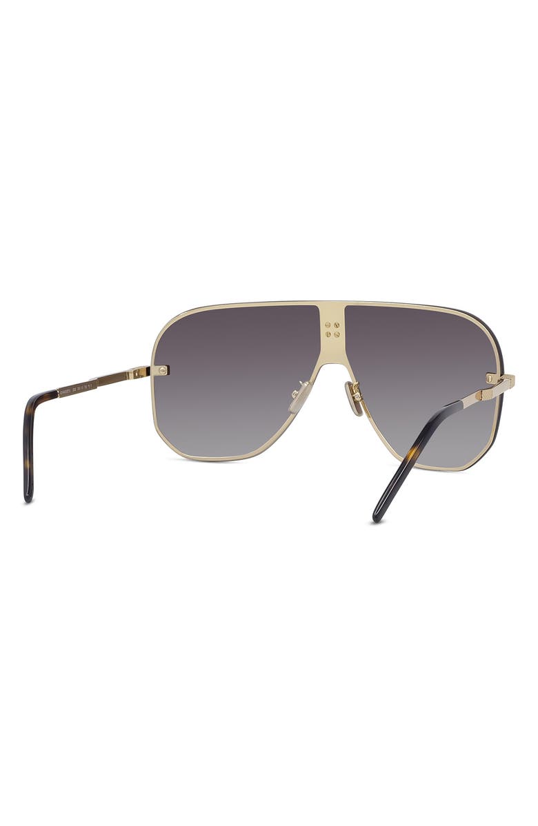Givenchy 136mm Gradient Mask Sunglasses, Alternate, color, 