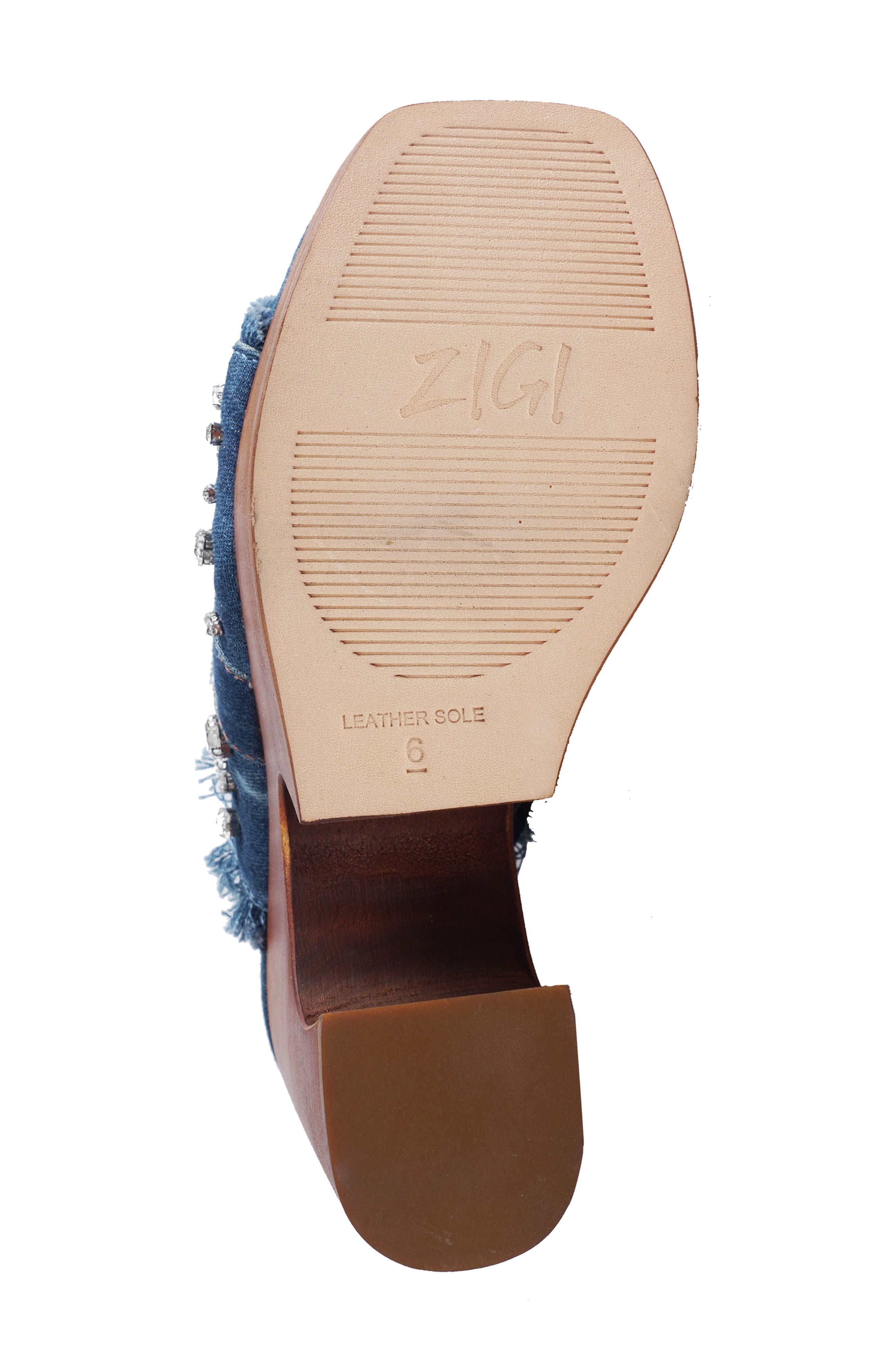 ZIGI Zhara Embellished Platform Slide Sandal, Alternate, color, 