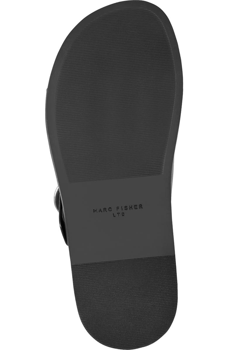 Marc Fisher LTD Gia Slide Sandal, Alternate, color, Black