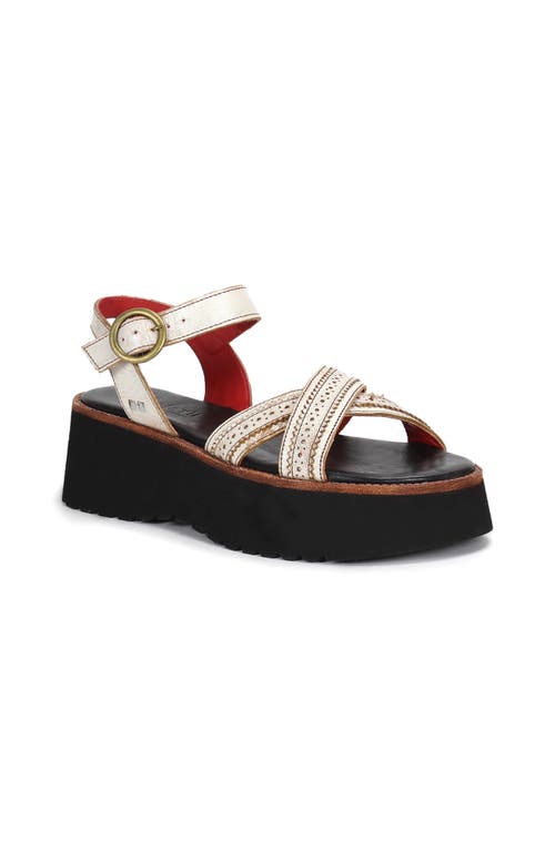 Bed Stu Lift Platform Sandal in Nectar Lux at Nordstrom, Size 10
