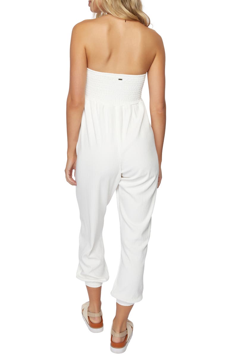O'Neill Sandy Strapless Capri Jumpsuit, Alternate, color, 