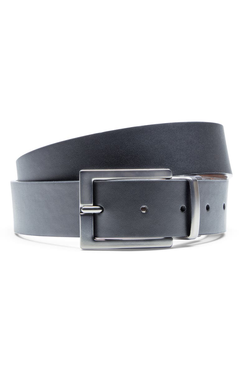 Nike Smooth Faux Leather Belt, Alternate, color,