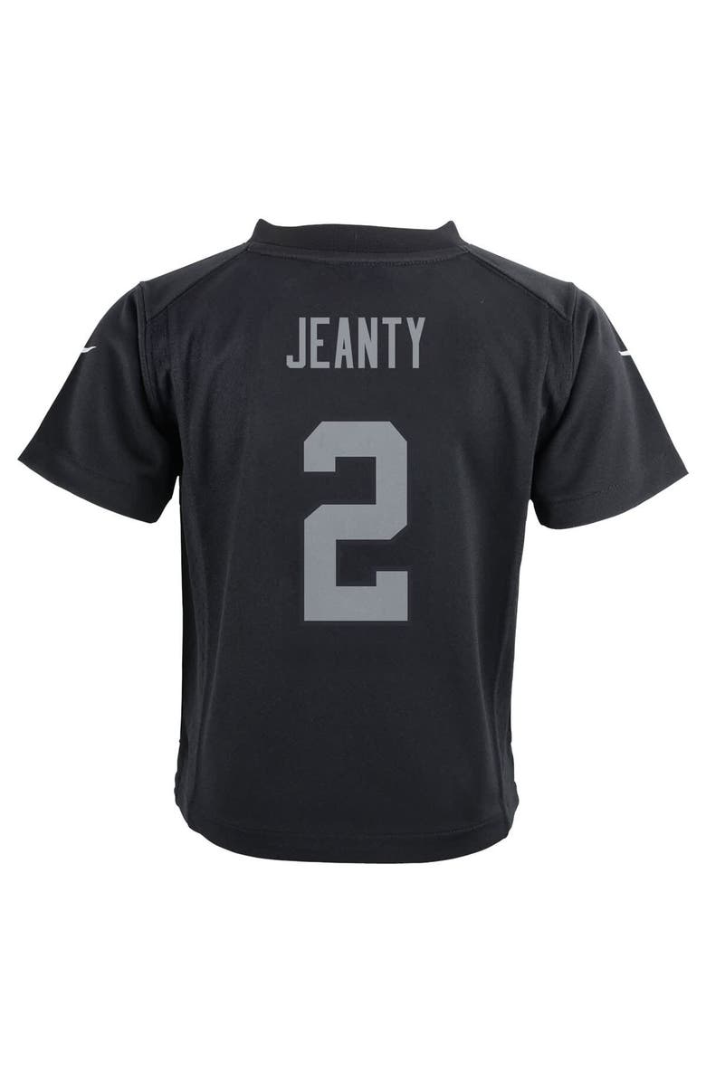 Nike Infant Nike Ashton Jeanty Black Las Vegas Raiders Team  Player Game Jersey, Alternate, color, Black