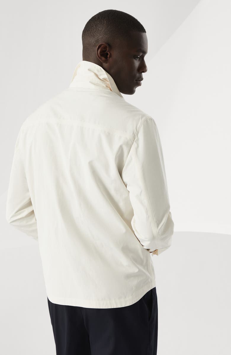 Brunello Cucinelli Microfiber outerwear jacket, Alternate, color, 