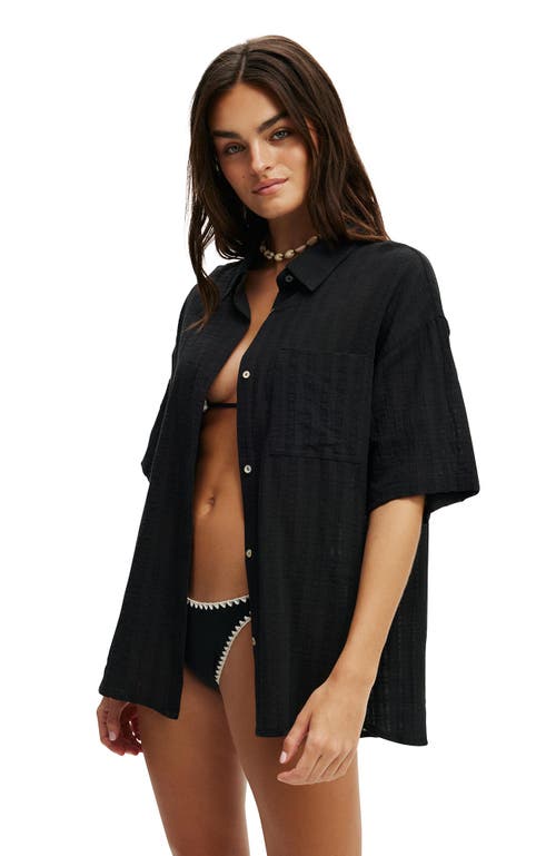 COTTON ON BODY THE ESSENTIAL SHORT SLEEVE BEACH SHIRT